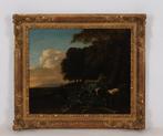 Abraham Begeyn (1637-1697) - Etende geiten in landschap