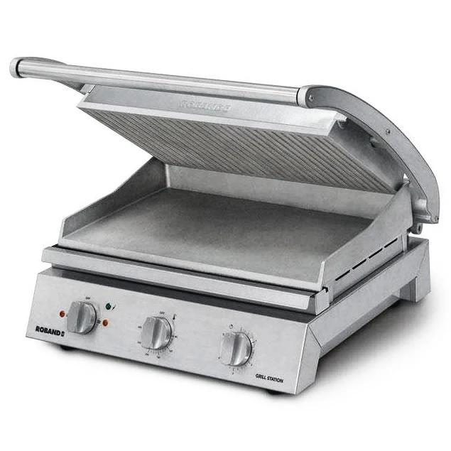Contact-/Paninigrill | Enkel XL | Glad/Gegroefd Oppervlak, Zakelijke goederen, Horeca | Keukenapparatuur, Nieuw in verpakking