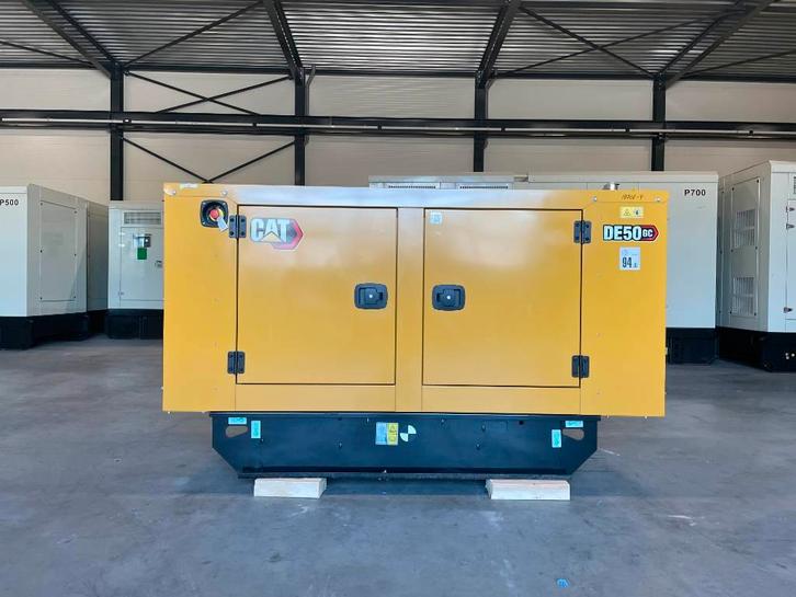 CAT DE50GC - 50 kVA Stand-by Generator Set - DPX-18205, Zakelijke goederen, Machines en Bouw | Aggregaten, Ophalen of Verzenden