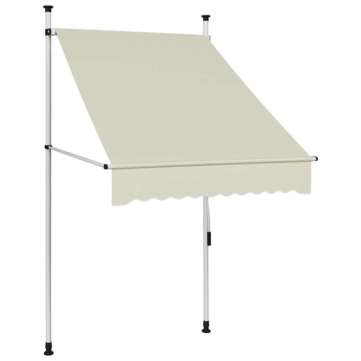 Zonneluifel Creme 100cm | OP=OP | Terras & Tuin, Tuin en Terras, Zonneschermen, Minder dan 250 cm, Nieuw, Uitvalscherm, 150 tot 300 cm