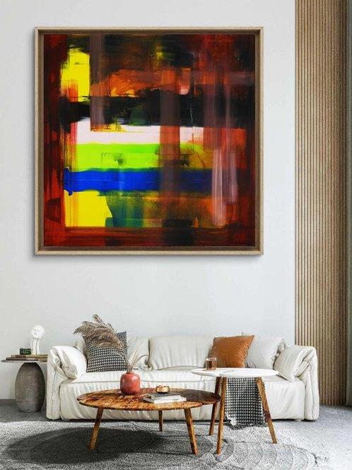 Pirminia - Cave Parable, Antiek en Kunst, Kunst | Schilderijen | Modern