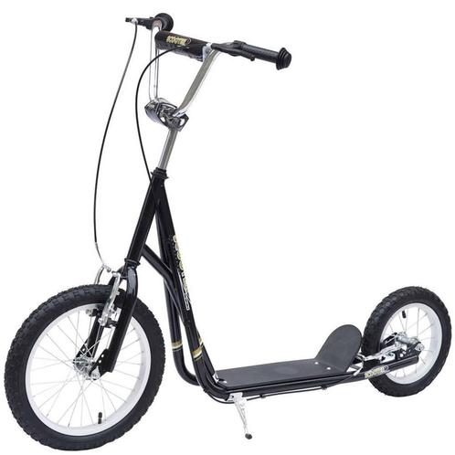Kinderstep - Stadsscooter - Geschikt vanaf 5 jaar - Zwart, Fietsen en Brommers, Steps, Nieuw, Ophalen of Verzenden