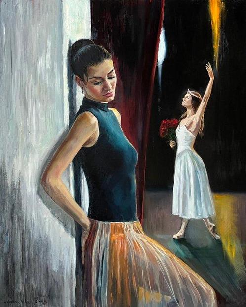 Serghei Ghetiu - Someone elses Glory, Antiek en Kunst, Kunst | Schilderijen | Modern
