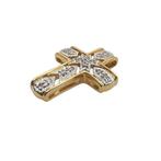 Hanger - 18 karaat Geel goud - 0.14ct. tw. Diamant