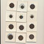 Nederland. 1/2, 2 1/2 Cents Lot van 12 stuks (Zonder