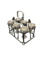 B23 - Ensemble de coquetiers - Plaqué(e) argent - Sheffield