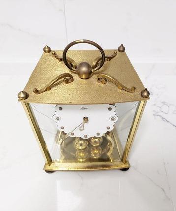 Pendule 400 jours - Laiton - 1950-1960 - Horloge de 400