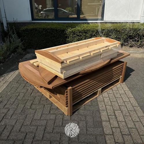 Barrelsauna bouwpakket van Gemodificeerd Ayous 150 cm, Sports & Fitness, Sauna, Enlèvement ou Envoi