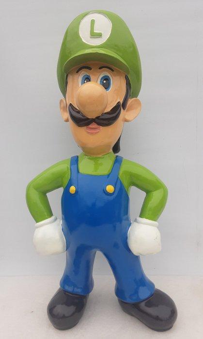 Luigi - Mario Brothers - Reclamebord - kunststof, Antiquités & Art, Antiquités | Assiettes décoratives & Carrelages
