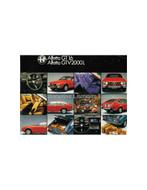 1979 ALFA ROMEO ALFETTA GT 1.6 / GTV 2000 L BROCHURE, Nieuw
