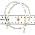 Handmade - Collier - Snake - 4.1 g - 18 carats Or blanc