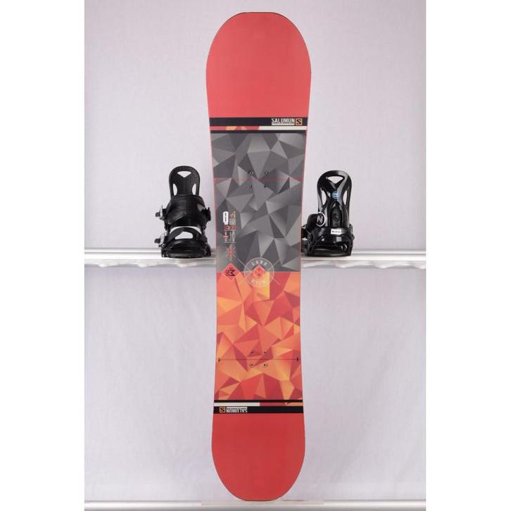 150 snowboard SALOMON WILD CARD, red, ALL terrain, woodcore,, Sport en Fitness, Snowboarden, Verzenden