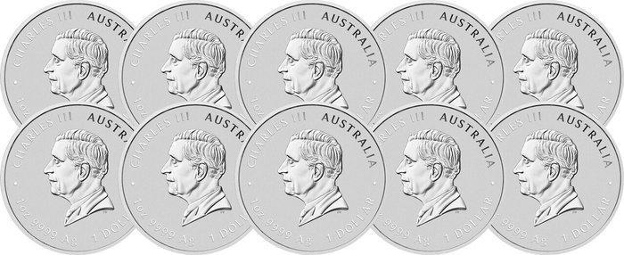 10 troy ounce - Zilver .999 - Lunar III Cheval 2026 - 311, Timbres & Monnaies, Métaux nobles & Lingots