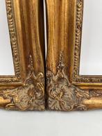 Lijst (2) - Verguld hout - Paar Franse lijsten, Antiek en Kunst, Antiek | Overige Antiek