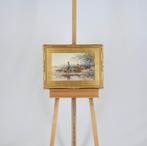 Willem Hendrik van der Nat (1864–1929) - Vissers in boot