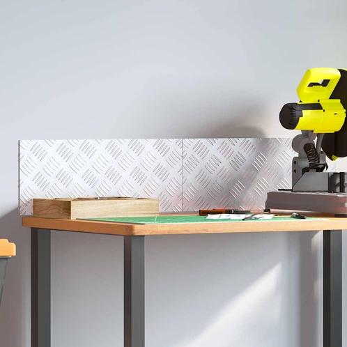 vidaXL Aluminium Checker Platen 2 stuks Antislip 50x20 cm, Doe-het-zelf en Bouw, Ladders en Trappen, Nieuw, Verzenden