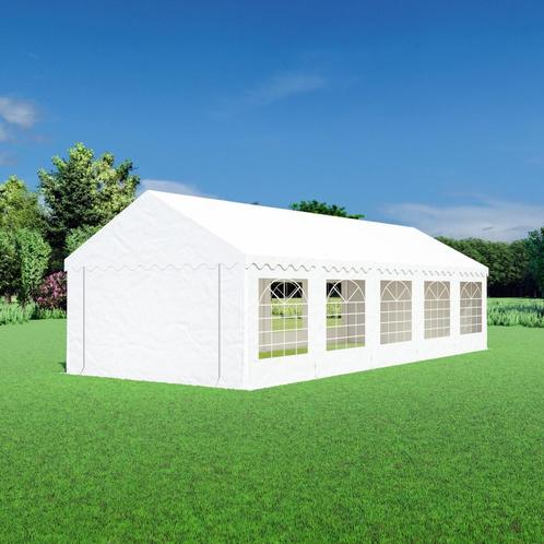 Partytent 4x10 PVC - Classic | Wit, Tuin en Terras, Partytenten, 8 meter of meer, Partytent, Nieuw, 4 tot 6 meter, Verzenden
