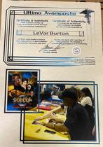 Star Trek First Contact Movie - Signed in person by LeVar, Nieuw