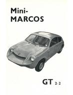 1969 MINI MARCOS GT 2+2 ACCESSOIRES BROCHURE ENGELS