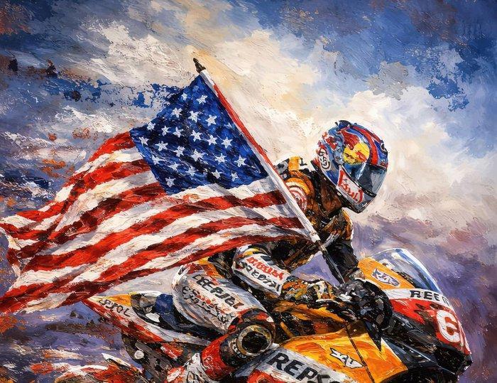 Canvas Fit - Alberto Ricardo - Honda Repsol – Espíritu de, Collections, Marques automobiles, Motos & Formules 1