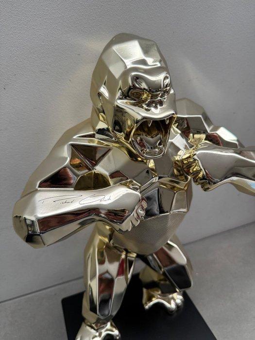 Richard Orlinski (1966) - KiwiKong (Gold) AND Trolley, Antiquités & Art, Art | Objets design