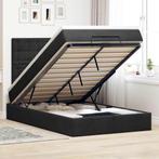 vidaXL Ottoman bed met matrassen 120x200cm fluweel zwart, Huis en Inrichting, Slaapkamer | Bedden, Verzenden, Nieuw