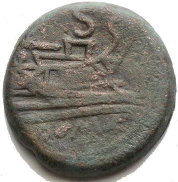 Romeinse Republiek. Anonimous. Semis after 211 BC - Prow