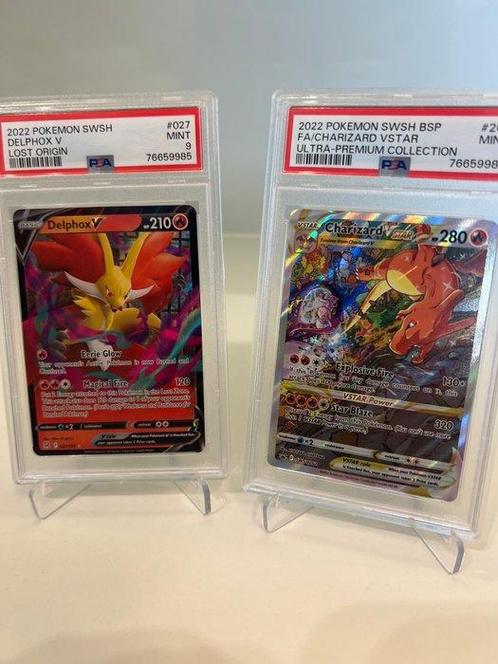 Pokémon - 2 Graded card - PSA 9, Hobby en Vrije tijd, Verzamelkaartspellen | Pokémon