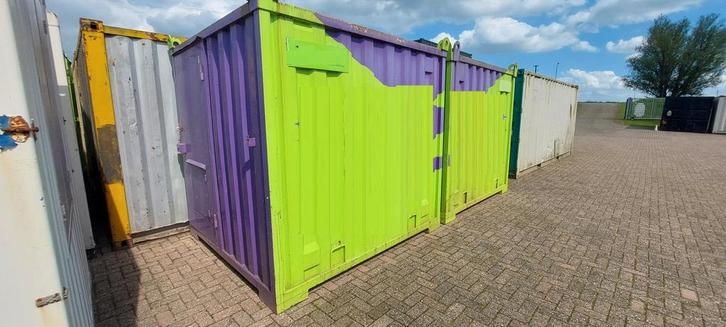 Opslagcontainer 8ft. HS-1375, Zakelijke goederen, Machines en Bouw | Keten en Containers, Ophalen of Verzenden