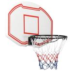 vidaXL Basketbalbord 90x60x2 cm polyetheen wit, Sport en Fitness, Verzenden, Nieuw