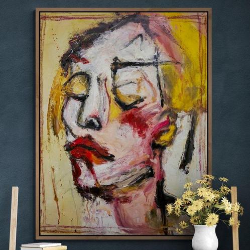 Arvydas Gaiciunas (Retne) - So N-4 – Abstract Expressionist, Antiek en Kunst, Kunst | Schilderijen | Modern