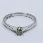 Bague - 18 carats Or blanc - 0.13ct. tw. Diamant (Naturelle), Bijoux, Sacs & Beauté, Bagues