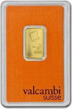5 gram - Goud .999 - Valcambi, Switzerland - Verzegeld en, Postzegels en Munten