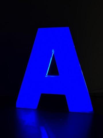 Lamp - Metaal - Letter A