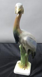 nymphenburg - Figure - Porseleinen reiger nymphenburg -