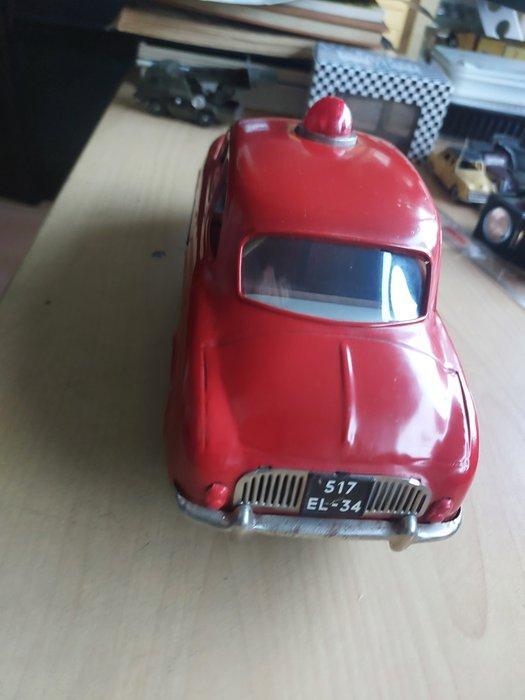 Joustra - Modelauto - Renault Dauphine Brandweer, Antiek en Kunst, Antiek | Speelgoed