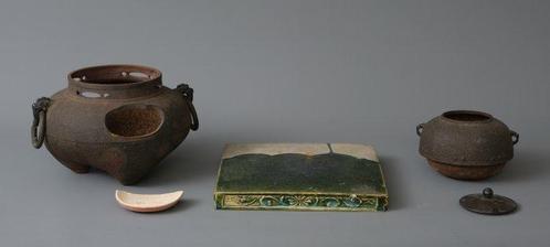 bouilloire à thé en fer - Bronze, Fer (fonte) - Japon -, Antiek en Kunst, Antiek | Overige Antiek