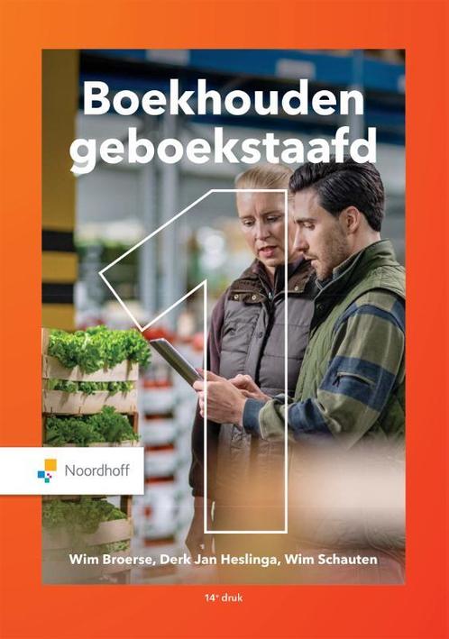 Boekhouden geboekstaafd 1 9789001738280 Wim Broerse, Boeken, Economie, Management en Marketing, Gelezen, Verzenden