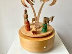 Kerstbeeldje VEB Harmonie - Kerststal speeldoos - Hout -, Nieuw