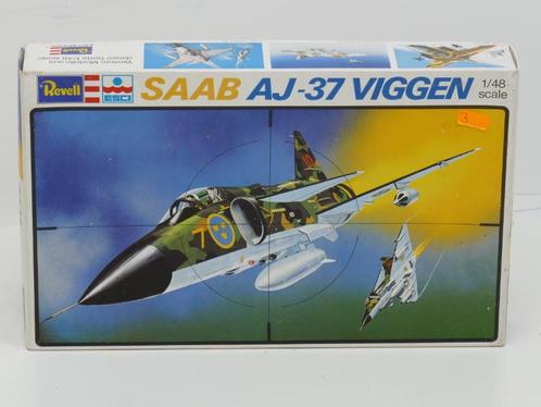 Schaal 1:48 Revell H-2244 Saab AJ-37 Viggen #176, Hobby en Vrije tijd, Modelbouw | Vliegtuigen en Helikopters, Gebruikt, Revell