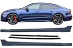 Side Skirts | Audi A7 C8 | 2019+ | RS7-look | hoogglans zwar, Auto-onderdelen, Verzenden, Nieuw, Audi