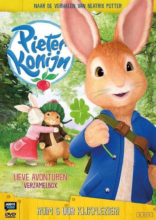 Pieter Konijn Lieve Avonturen (6dvd box) op DVD, Cd's en Dvd's, Dvd's | Tekenfilms en Animatie, Nieuw in verpakking, Verzenden