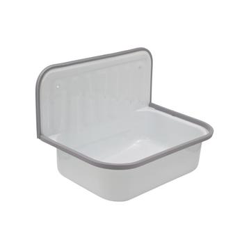 Uitstortgootsteen Best Design Suula Geëmailleerd Plaatstaal, Doe-het-zelf en Bouw, Sanitair, Ophalen of Verzenden, Nieuw, Overige typen