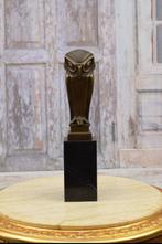 C. Coenrad - Beeld, Art Deco Uil - 32 cm - Brons, Marmer, Antiek en Kunst, Curiosa en Brocante