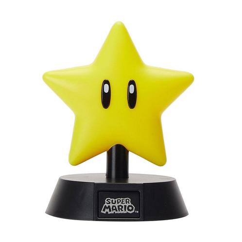 Super Mario Super Star Icon Light, Verzamelen, Film en Tv, Ophalen of Verzenden