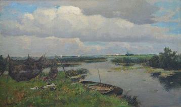 Gerbrand Frederik van Schagen (1880-1968) - Een landschap