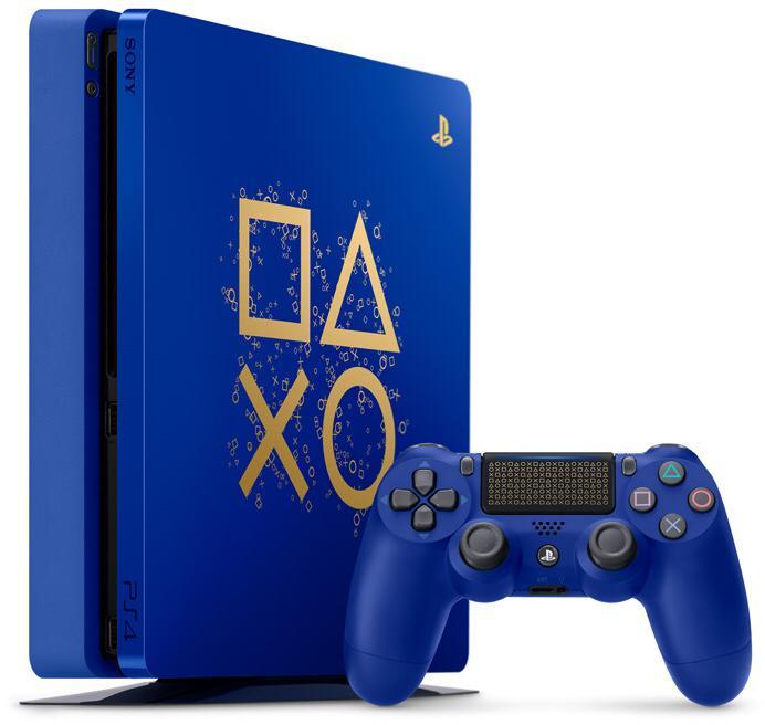 Sony PlayStation 4 Slim 500GB Limited Edition-Days of Play, Games en Spelcomputers, Spelcomputers | Sony PlayStation 4, Ophalen of Verzenden