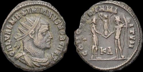 286-305ad Roman Maximianus Herculius Ae antoninianus empe..., Postzegels en Munten, Munten en Bankbiljetten | Verzamelingen, Verzenden