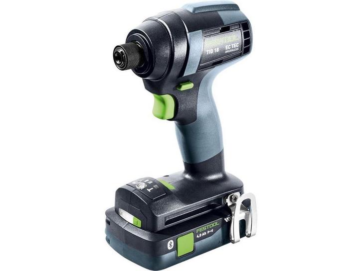 Festool TID 18 HPC4,0 I-Plus - Accu slagschroevendraaier -, Doe-het-zelf en Bouw, Gereedschap | Boormachines, Zo goed als nieuw