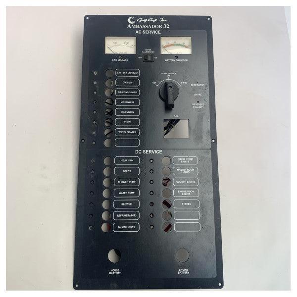 Bieden: Gulf Craft Ambassador 32 AC | DC switch panel, Watersport en Boten, Bootonderdelen, Ophalen of Verzenden
